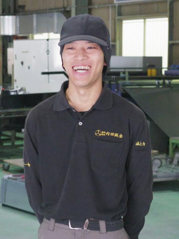 内田鈑金の堀之内さん